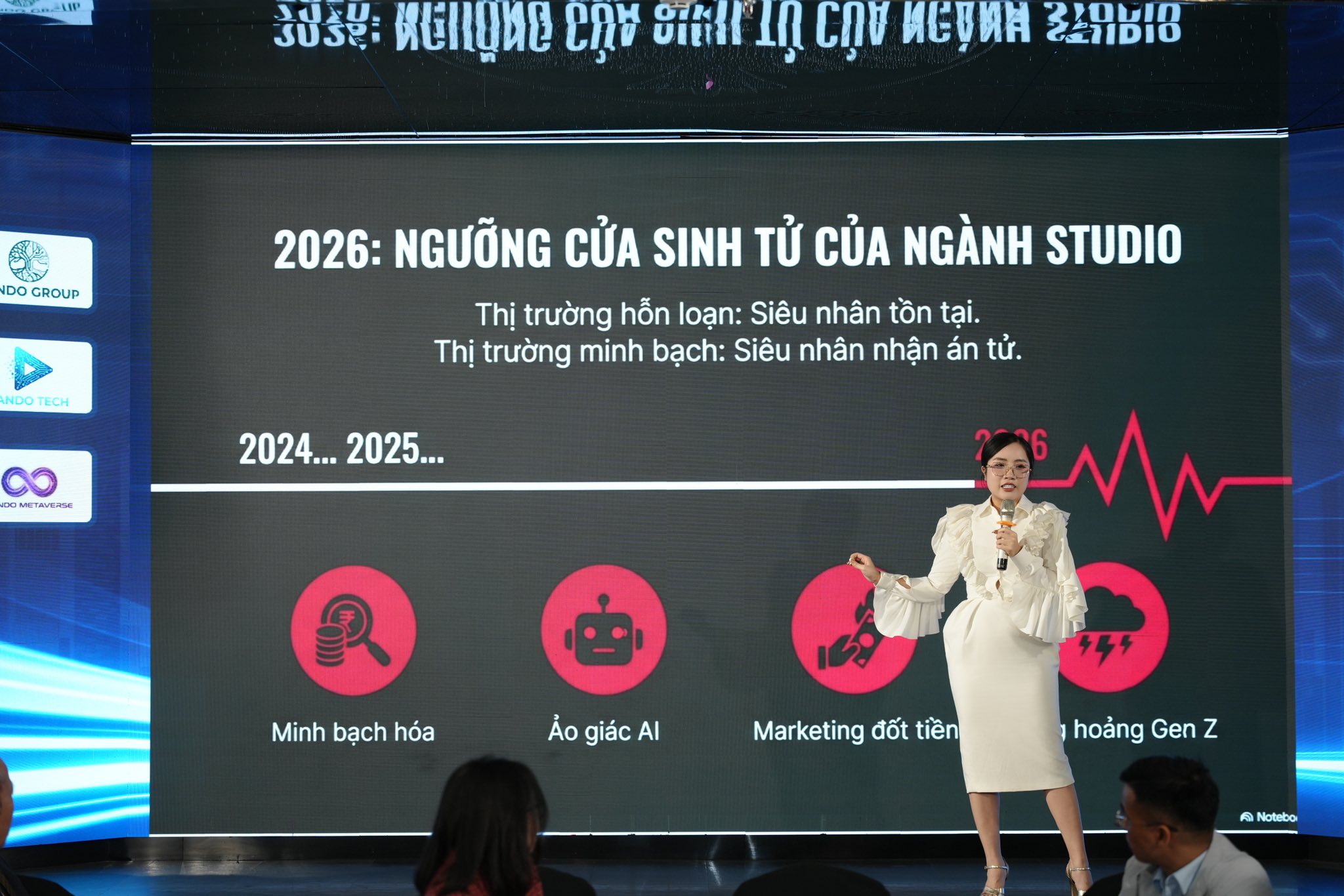 CHUYÊN GIA ĐIỀU PHỐI CHIẾN LƯỢC ĐỖ HƯƠNG LY CHIA SẺ GIẢI PHÁP GỠ NÚT THẮT VẬN HÀNH CHO DOANH NGHIỆP STUDIO TẠI CHƯƠNG TRÌNH: STUDIO SURVIVAL SUMMIT 2026: