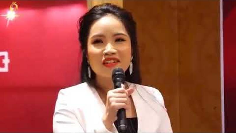 Chủ Tịch MJU GROUP phát biểu buổi ra mắt ban lãnh đạo tổ chức cộng đồng HAPPY WOMEN LEADER NETWORK