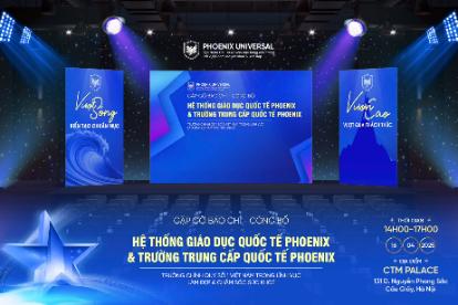 Phoenix Universal ra mắt Hệ thống giáo dục quốc tế – Đánh dấu bước ngoặt mới cho ngành làm đẹp & chăm sóc sức khỏe Việt Nam